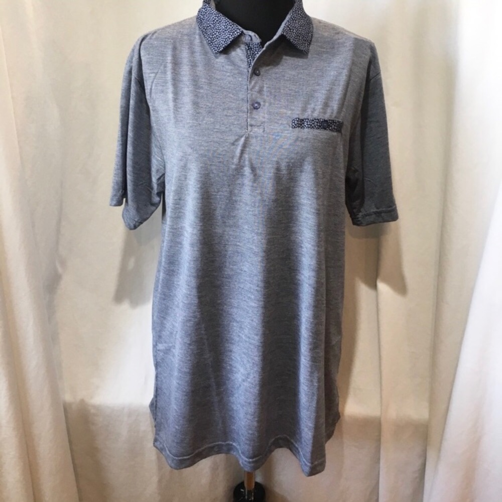 Smash Polo Shirt, Blue, White, XLarge